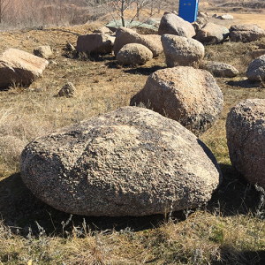 decorative boulders