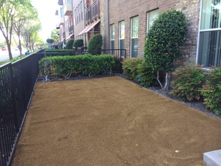 Installation of Artificial Turf Base